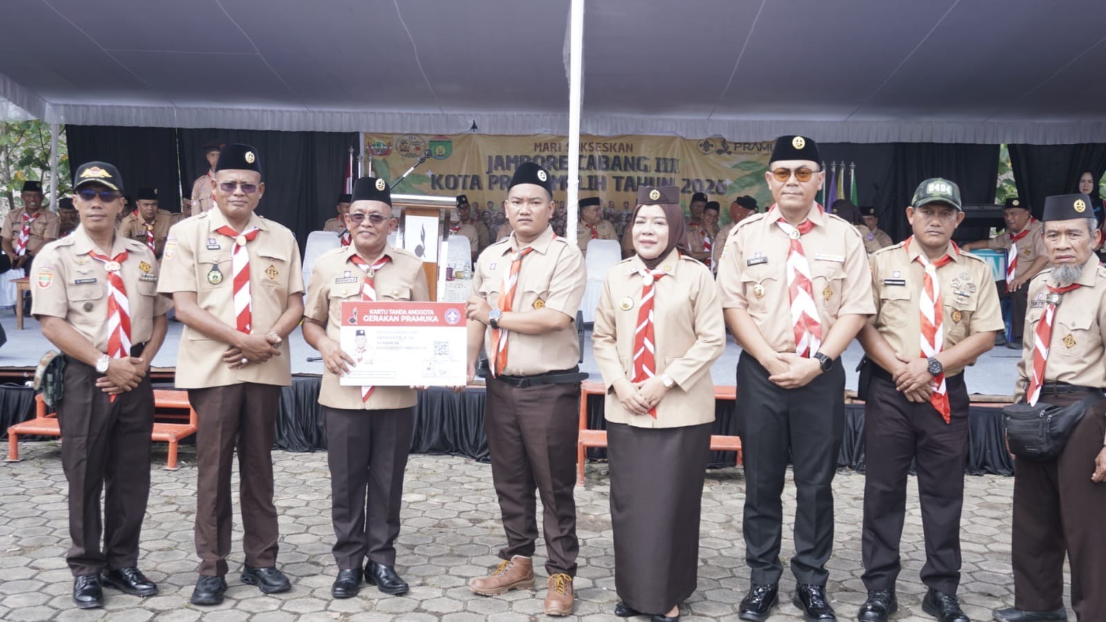 Semarak Jambore Cabang III, Wali Kota Prabumulih Kobarkan Semangat Pramuka Generasi Emas