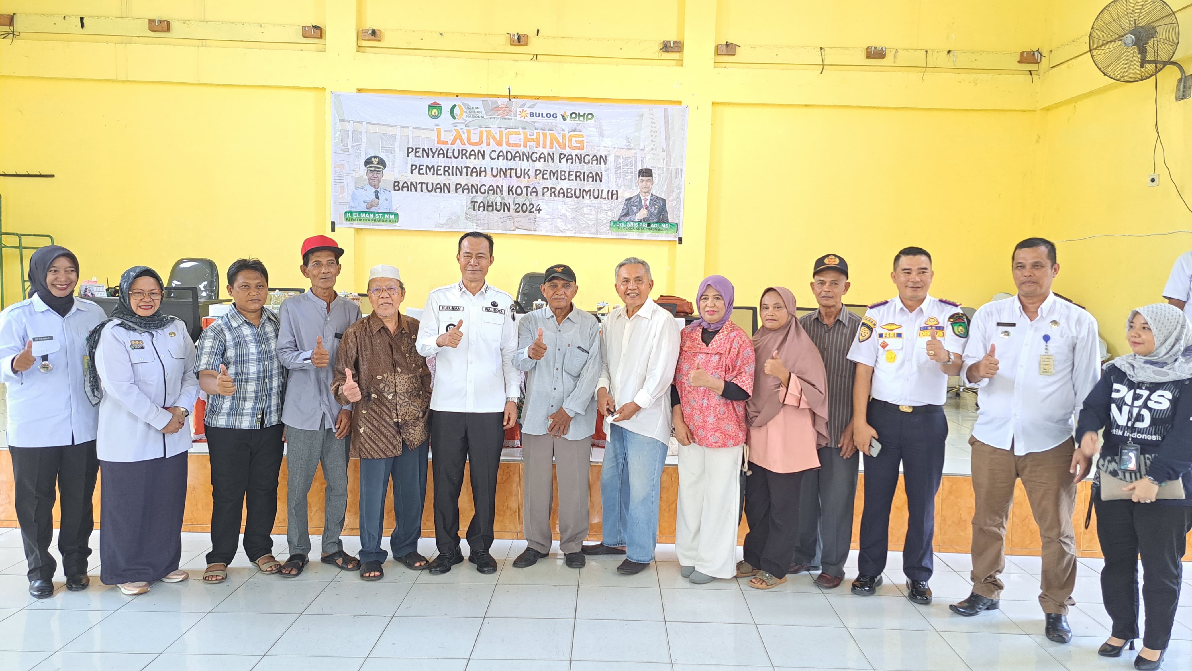 Launching Penyaluran Cadangan Pangan Pemerintah ( CPP) Tahap II bulan mei 2024