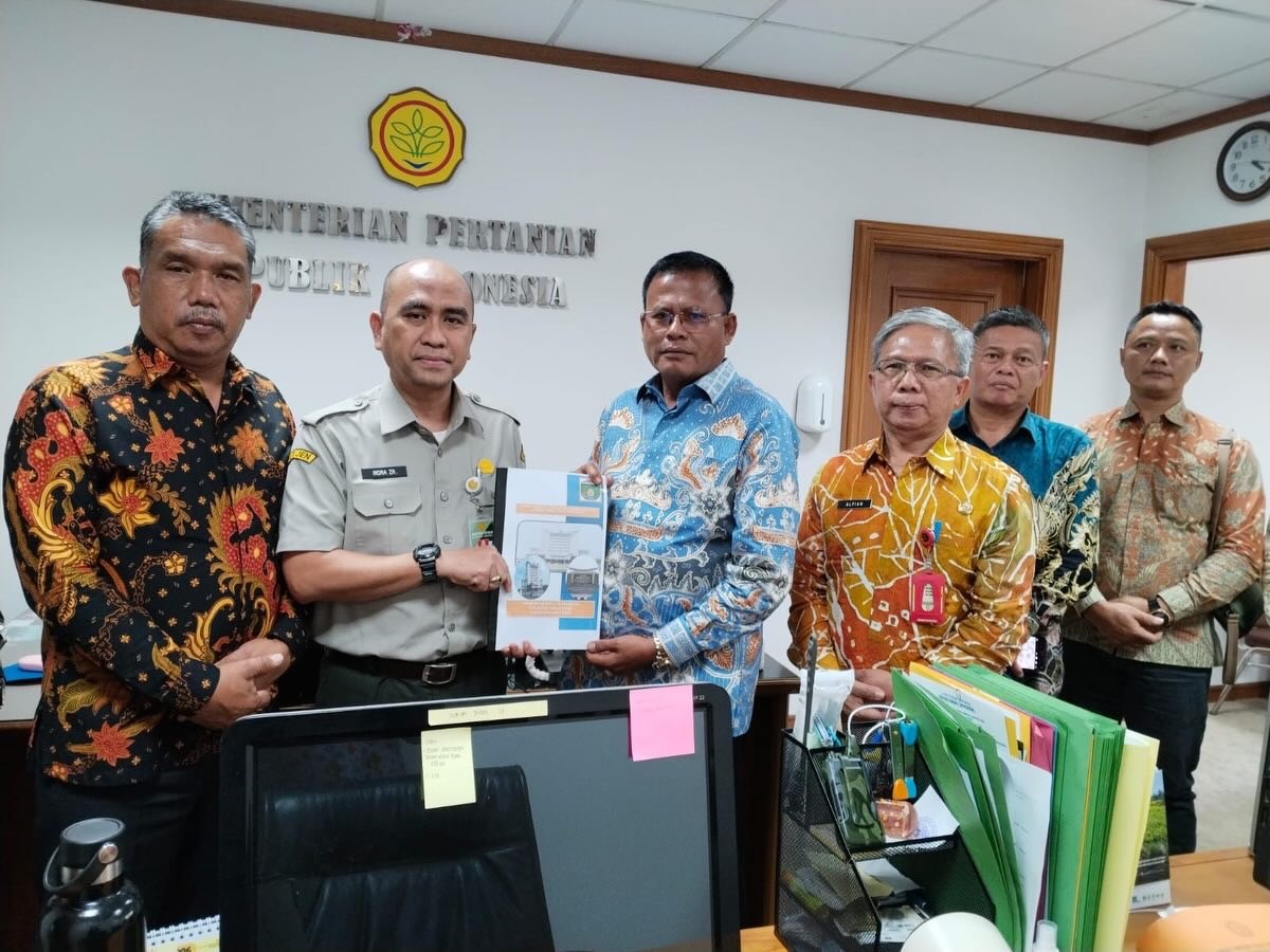 WALI KOTA PRABUMULIH AUDIENSI KE KEMENTAN RI, DORONG PENGEMBANGAN BUDIDAYA PERTANIAN 2026